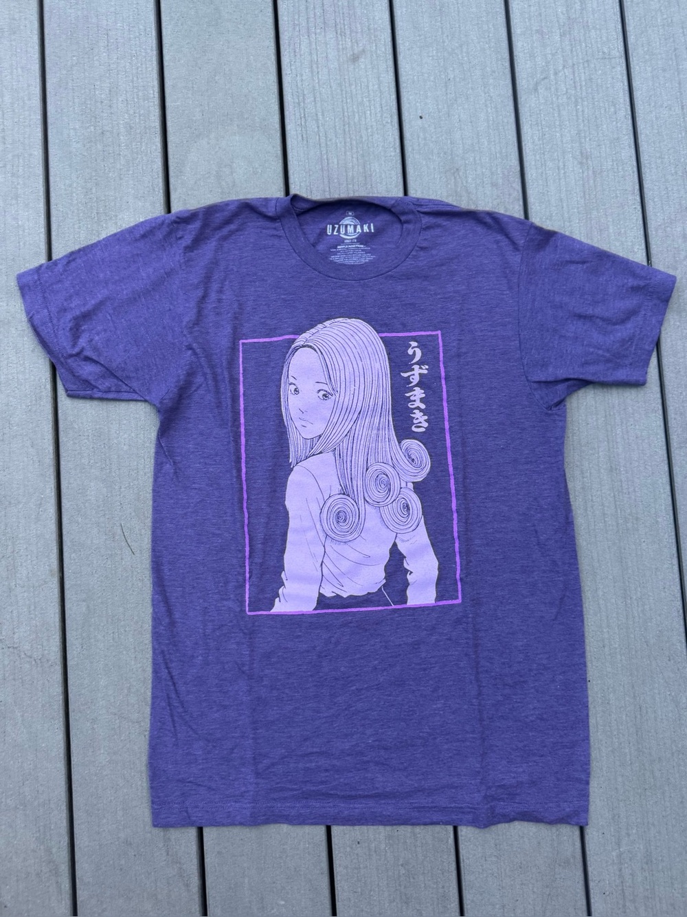 Uzumaki purple tee Medium